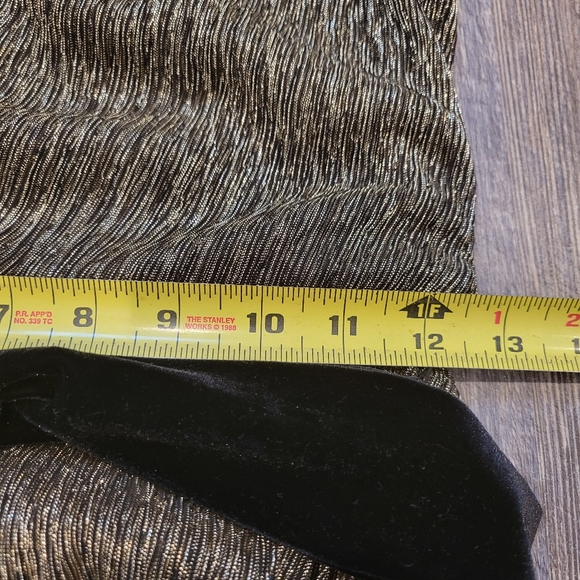 ​Aqua Formal Shimmering Metallic One-Shoulder Gown Size 6 - Picture 9 of 9